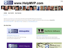 Tablet Screenshot of helpmvp.com